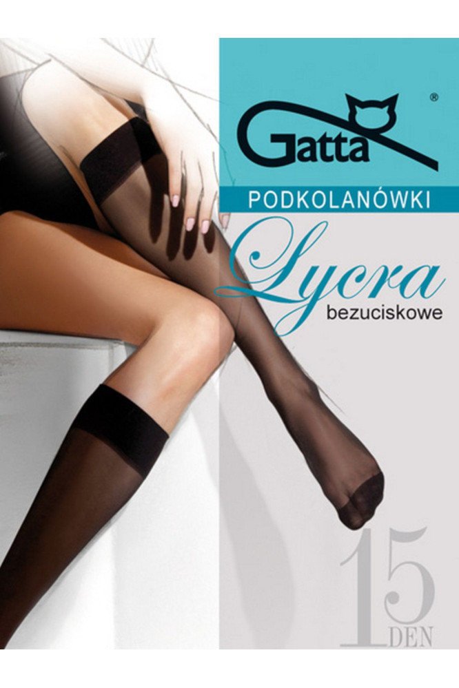Kojinės iki kelių Lycra - smėlio