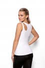 Marškinėliai Fit Axa White | Balta-Palaidinės trumpomis