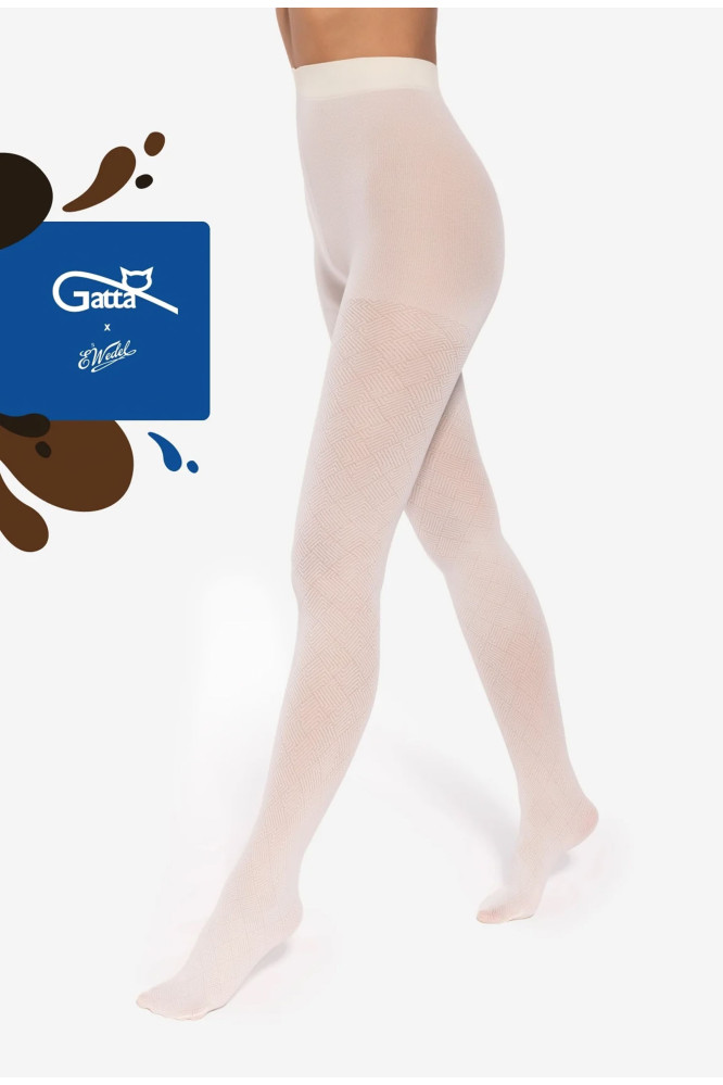 Pėdkelnės   Wedel Tights 40 02 Balta Choco