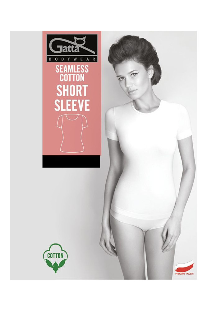 Marškinėliai Short Slevee Cotton - balta