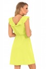 Suknelė Annag Kiwi | Geltona su žalia-Suknelės-Merribel