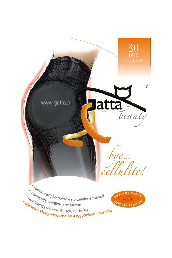 Pėdkelnės   koreguojančios Bye Cellulite 20 DEN - golden