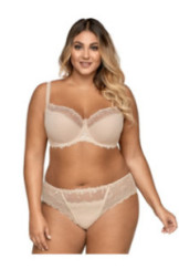 AVA Lingerie 1030 smėlio spalvos pusiau minkšta liemenėlė