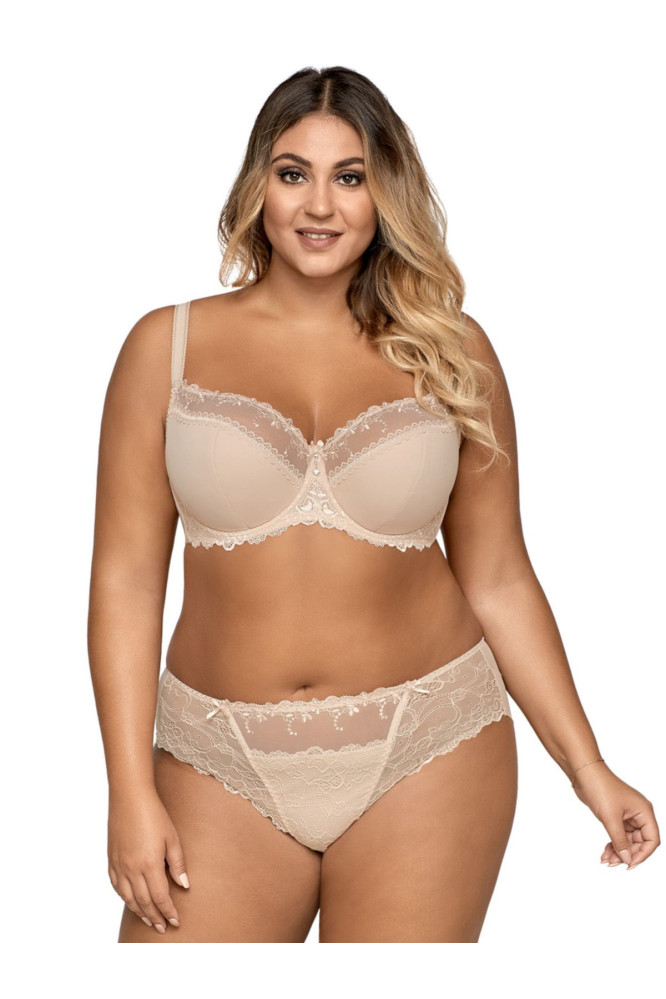 AVA Lingerie 1030 smėlio spalvos pusiau minkšta liemenėlė