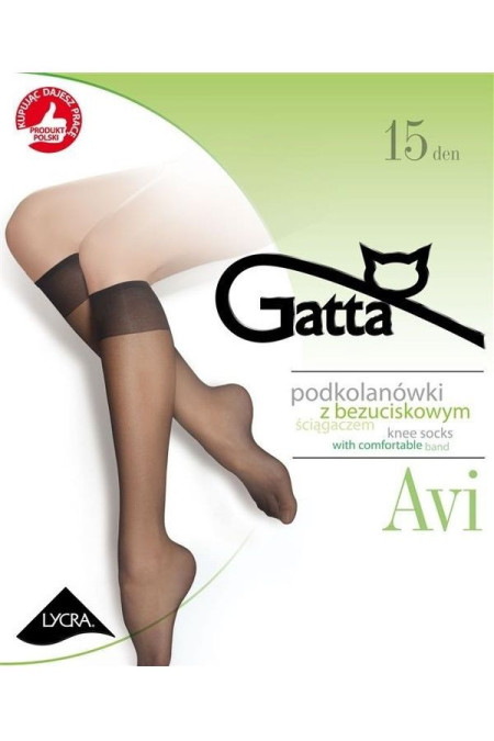 Kojinės iki kelių Avi - golden