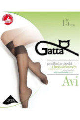 Kojinės iki kelių Avi - juoda