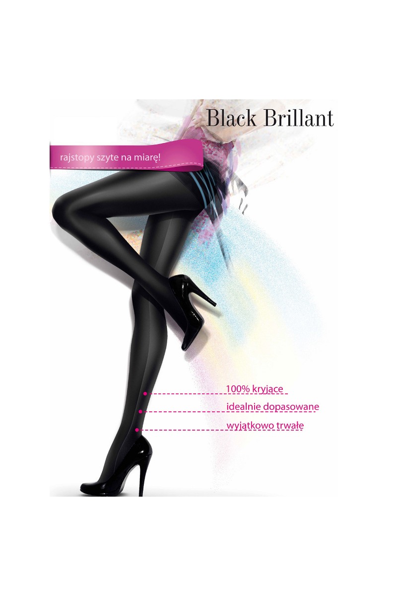 Pėdkelnės Black Brillant | Nero-Pėdkelnės lygios-Gatta