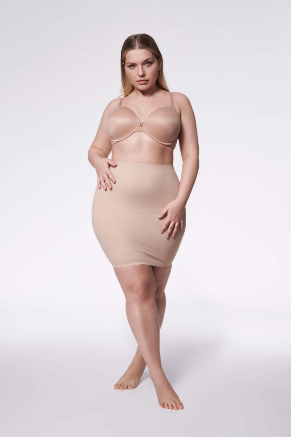 Julimex 220 Slimming Half Slip Basic Half Slip natūralios spalvos formuojantis pasijonis