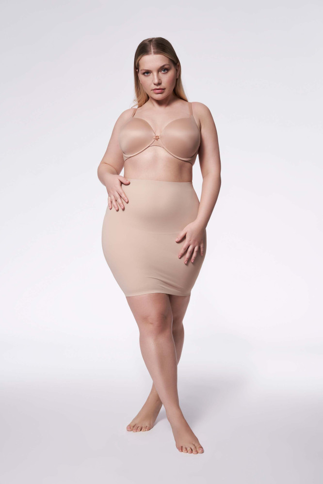 Julimex 220 Slimming Half Slip Basic Half Slip natūralios spalvos formuojantis pasijonis