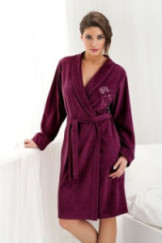 Chalatas Diana FR-107 Bordo