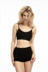 Kelnaitės Bamboo Boyshorts Juoda
