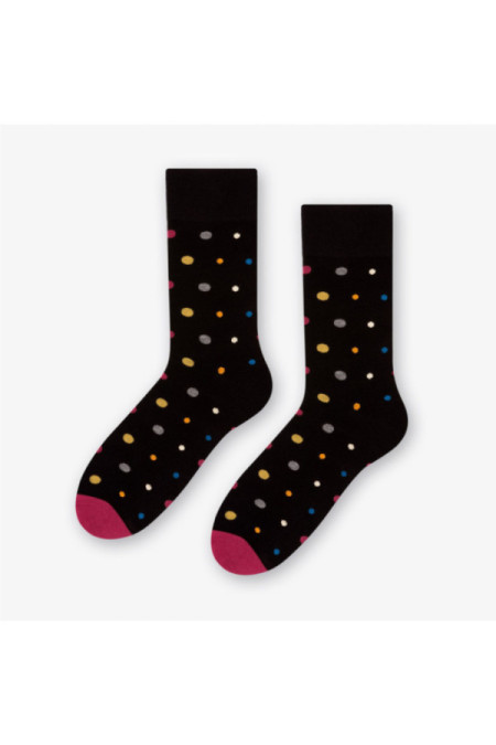 Kojinės Mix Dots 140-051 Juoda