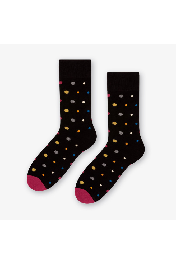 Kojinės Mix Dots 140-051 Juoda