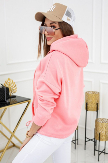 palaidinė su gobtuvu Noemi WJ8890 Flamingo