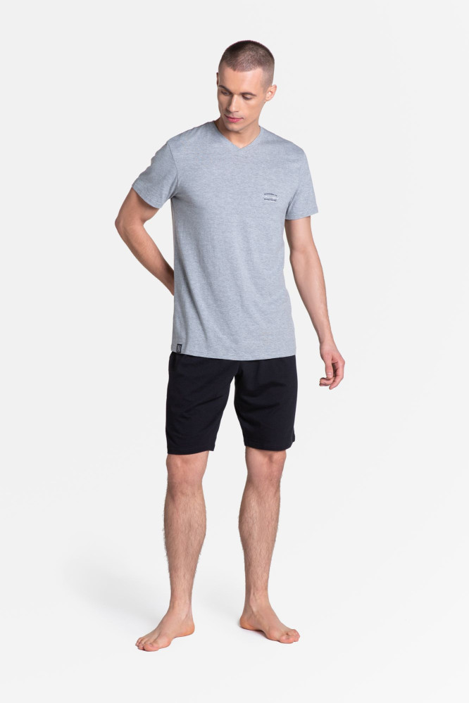 Pižama Duty 38881-90X Pilka-Juoda