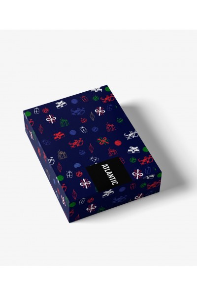 Bokseriai 2GMH-007 GIFT BOX Mėlyna tamsiai-Apatiniai