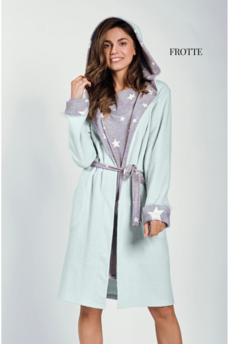 Chalatas Brigitte 3211 Mėtų Frotte