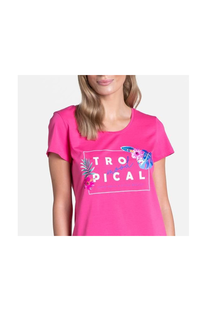 Pižama Tropicana 38905-43X Rožinė