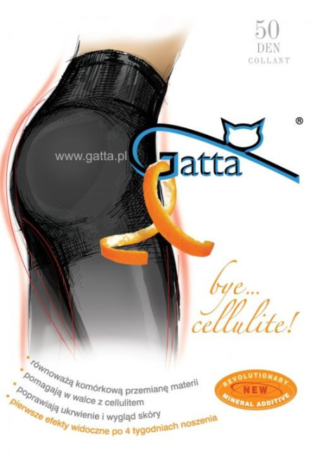 Pėdkelnės   koreguojančios Bye Cellulite 50 DEN - juoda