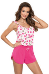 Pižama Cherry Top Fuksijų