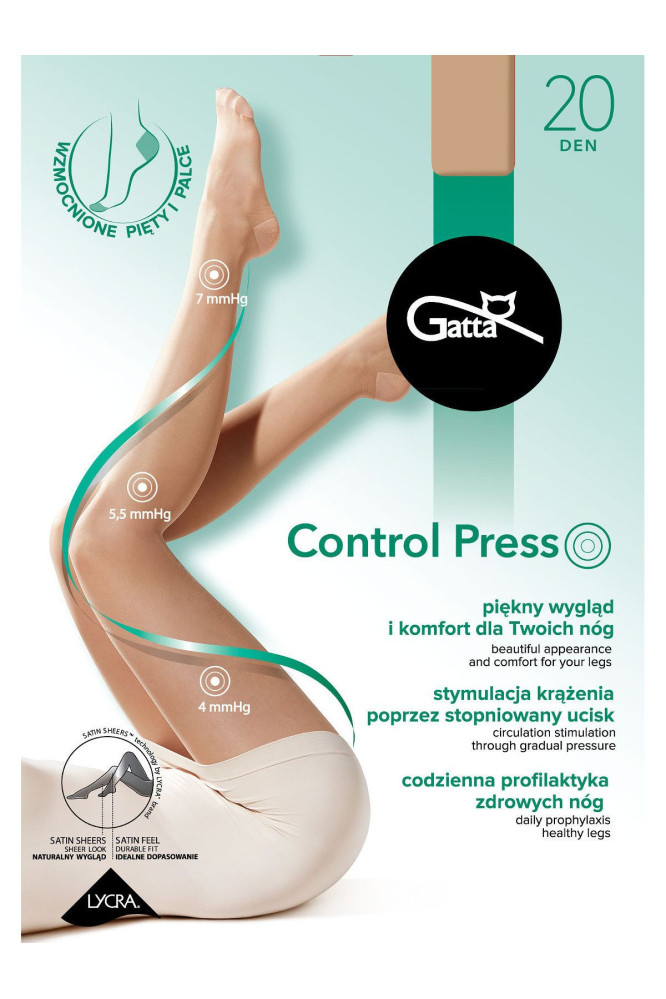 Pėdkelnės   Control Press 20 Den - golden