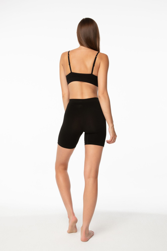 Bermudy Bamboo Shorts Juoda