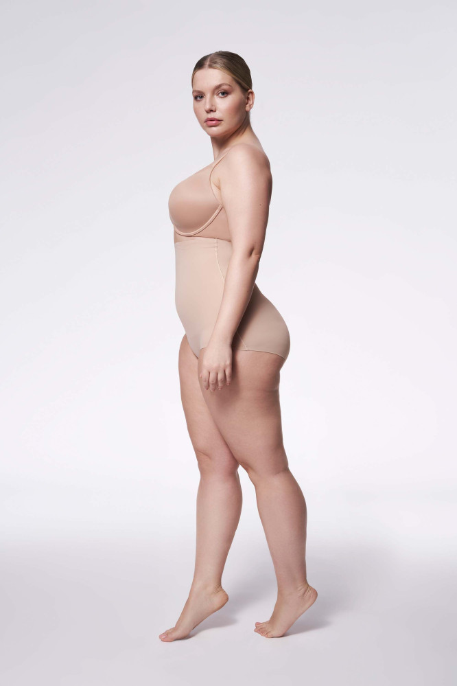 Kelnaitės 241 Basic High-Waist apatiniai Natūrali