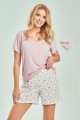 Pižama Felicia 3514 Pudrinė Rožinė