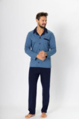 Pižama Norbert 670 Jeans-Mėlyna