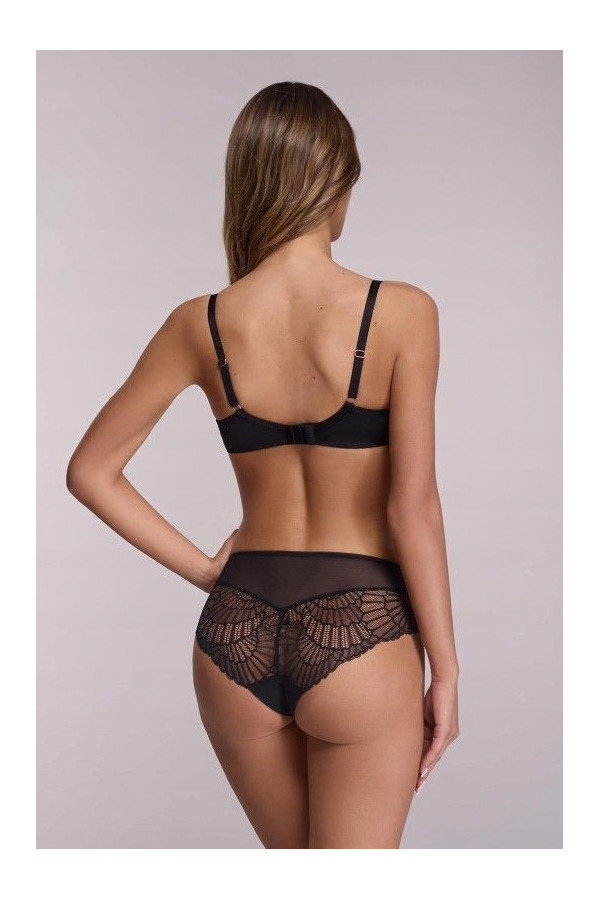 AVA Lingerie 2200 juodos nėriniuotos kelnaitės