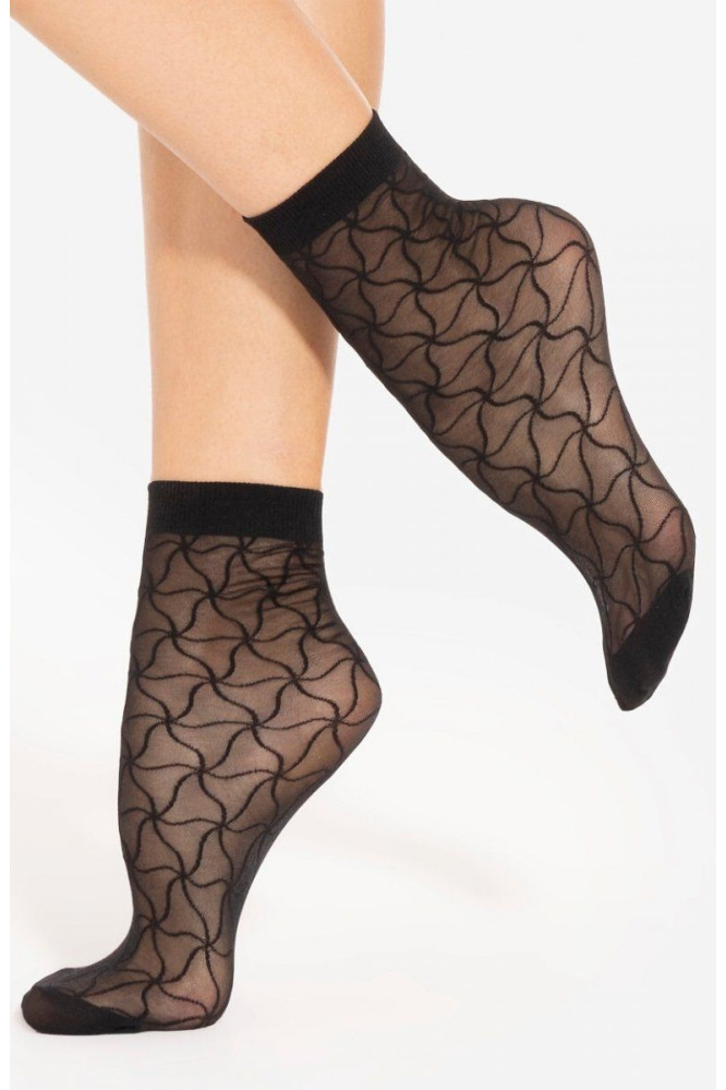 Kojinės TRENDY LINE 29 Juoda