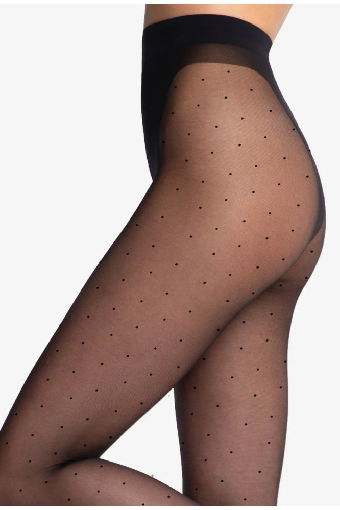 Pėdkelnės   Q-ECO&DOTS 01 Juoda