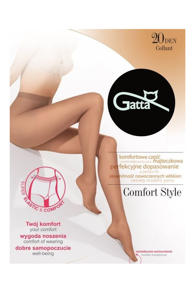 Pėdkelnės   Comfort Style 20 Den - smėlio