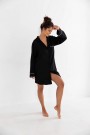 Naktiniai marškiniai Evita Black Black-Naktinukai-Sensis