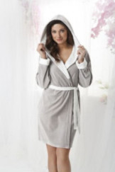 Chalatas Velvet FR-131 Smėlio