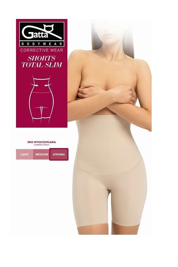 Formuojantys šortukai Total Slim smėlio spalvos