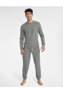 Pižama Universal 40951-90X Pilka su melanžo-Vyriškos