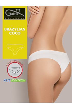 Kelnaitės Brazylian Coco Light Nude-Kelnaitės-Gatta