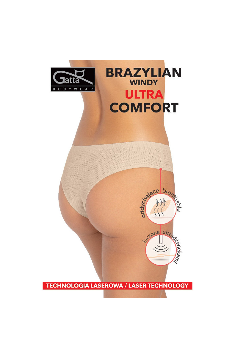 Figi Brazilian Windy Ultra comfort Beige Smėlio 453 ✅ Kelnaitės-Gatta