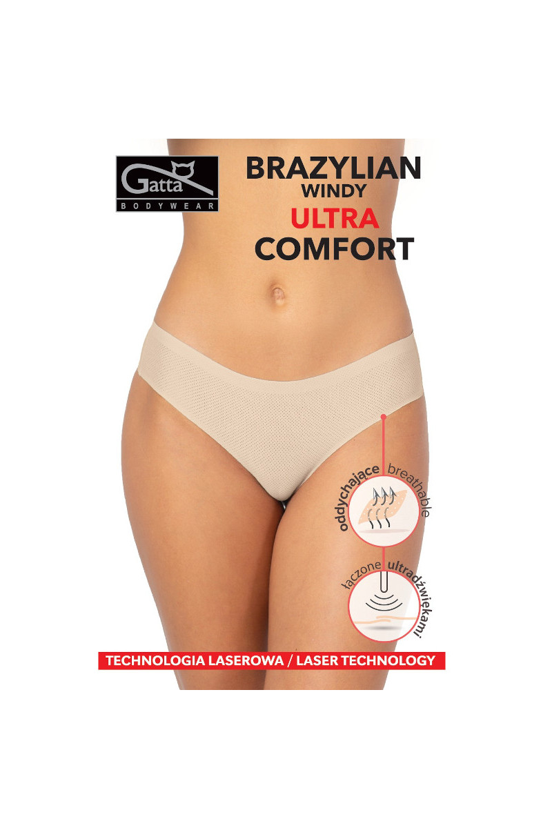 Figi Brazilian Windy Ultra comfort Beige Smėlio 453 ✅ Kelnaitės-Gatta