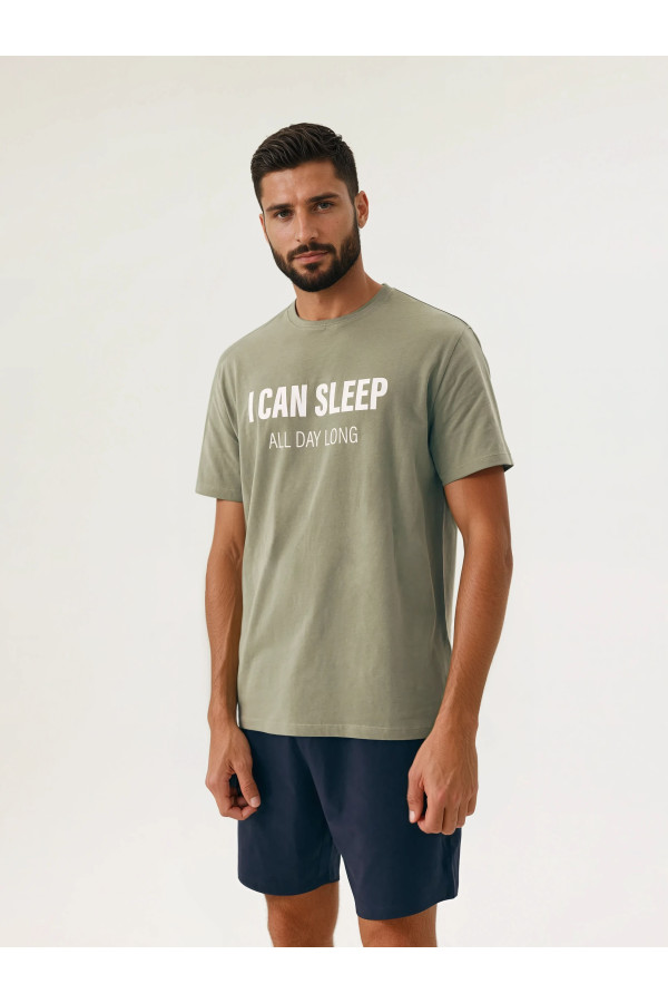 Pižama Sleeper 42614-77X Žalia su mėlyna