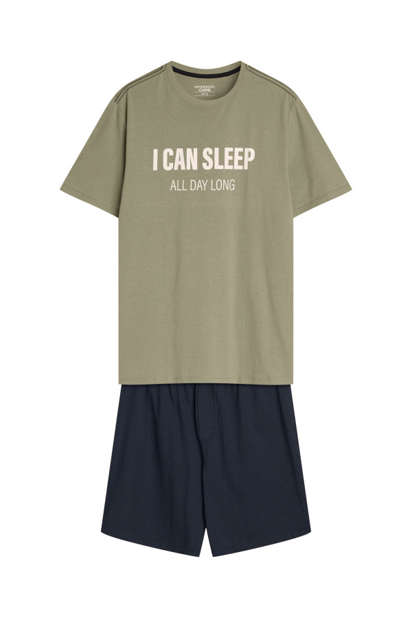 Pižama Sleeper 42614-77X Žalia su mėlyna