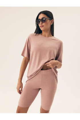 Pižama Nueva 42682-08X Purvina rožinė