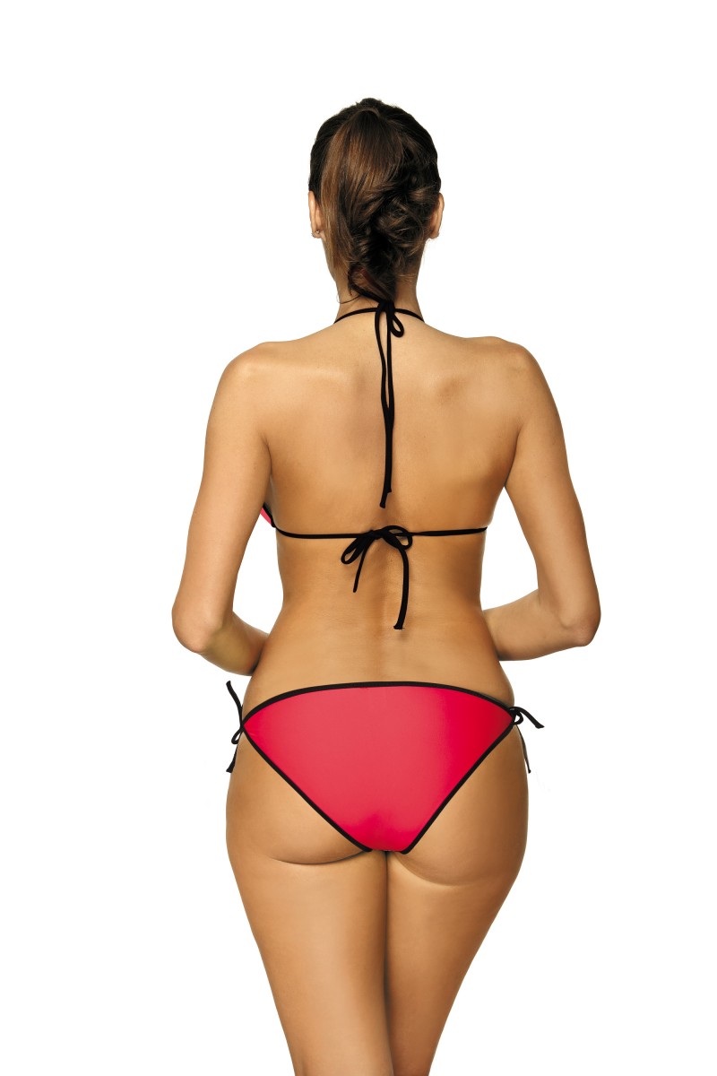 Bikini maudymukas Amy Shock Red-Dviejų dalių maudymukai-Marko