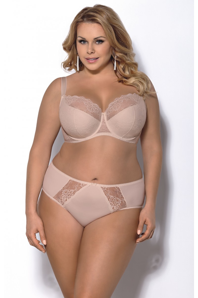 Liemenėlė Blanca K357 - Kūno sp. | Smėlio 92-Plus Size-Gorsenia