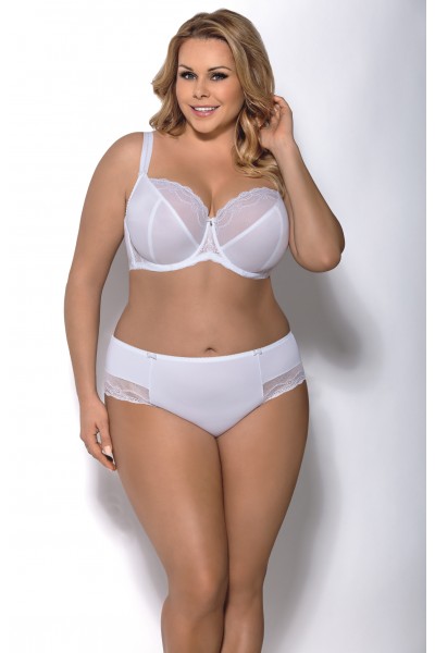 Liemenėlė Adele K324 | Balta-Plus Size-Gorsenia