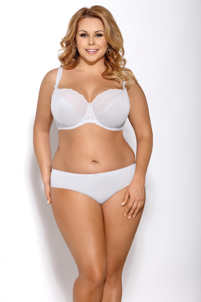 Kelnaitės Adele K326 Baltos | Balta-Plus Size-Gorsenia