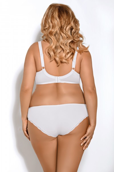 Kelnaitės Adele K326 Baltos | Balta-Plus Size-Gorsenia