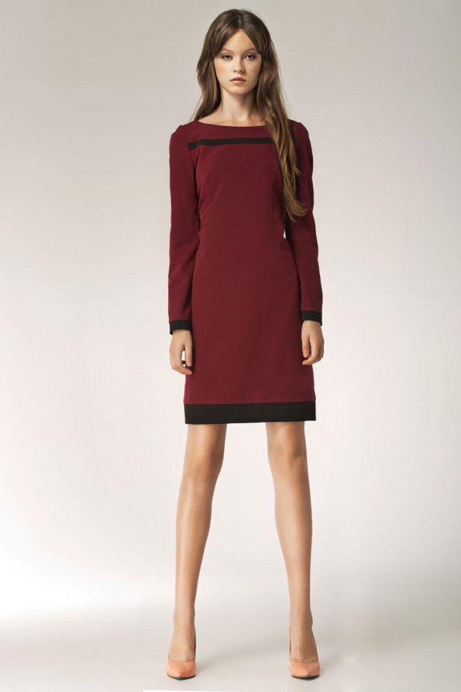 Suknelė America s40 Bordo
