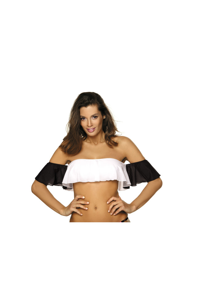 Top Maudymosi Grace Balta-Juoda M-488 (6)